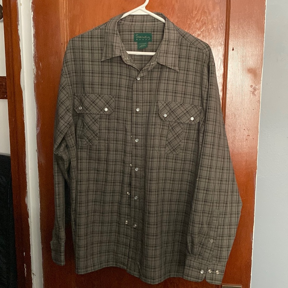 Scandia Woods Button Down with Pearlized Snaps
